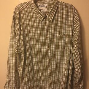 Aeropostale Men’s long sleeve button down shirt